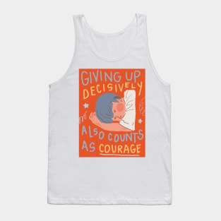 On Letting Go Tank Top